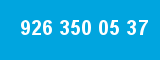 926 350 05 37
